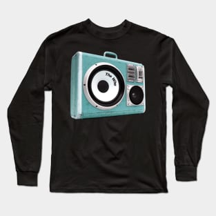 a radio 60s with sticker The Who Long Sleeve T-Shirt